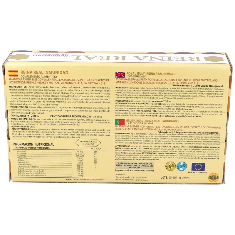 Robis Reina Real Inmunidad | Farmacia Barata