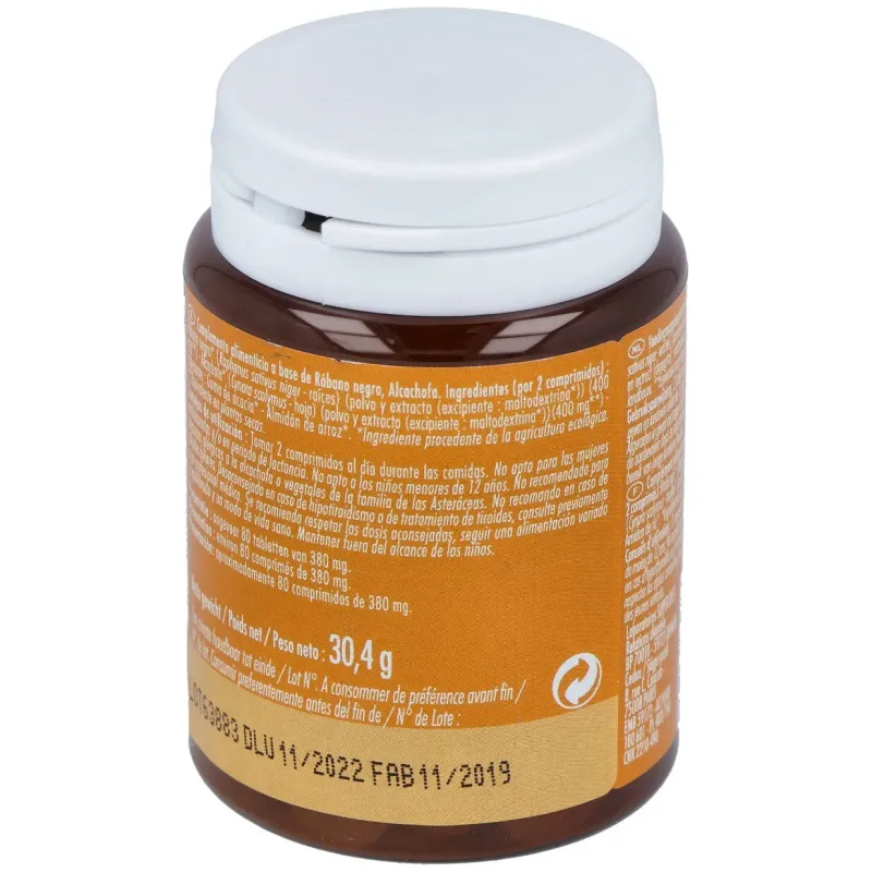 Super Diet Rábano Negro Alcachofa 80 comprimidos | Farmacia Barata Super Diet Rábano Negro Alcachofa 80 comprimidos | Farmacia Barata