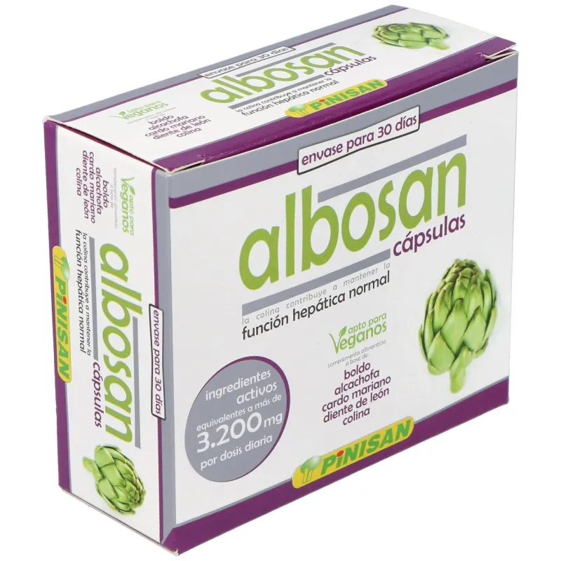 Pinisan Albosan 60 cápsulas | Farmacia Barata