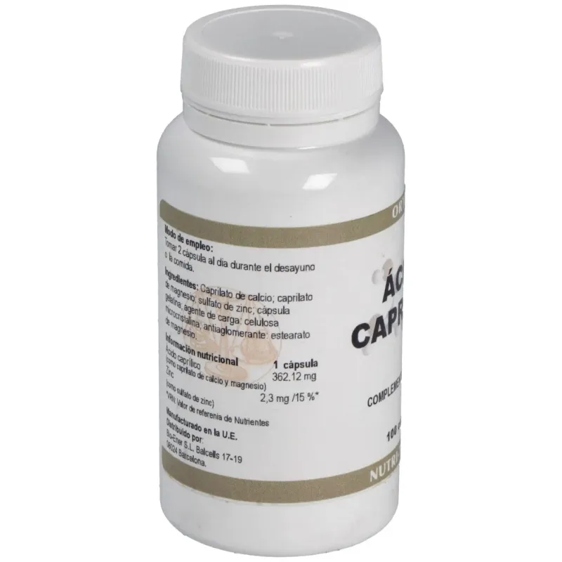 Ortocel Ácido Caprílico 600mg | Farmacia Barata Ortocel Ácido Caprílico 600mg | Farmacia Barata