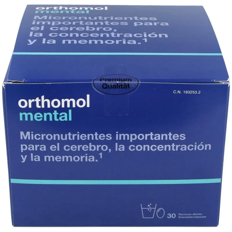 Orthomol Mental 30 sobres | Farmacia Barata Orthomol Mental 30 sobres | Farmacia Barata