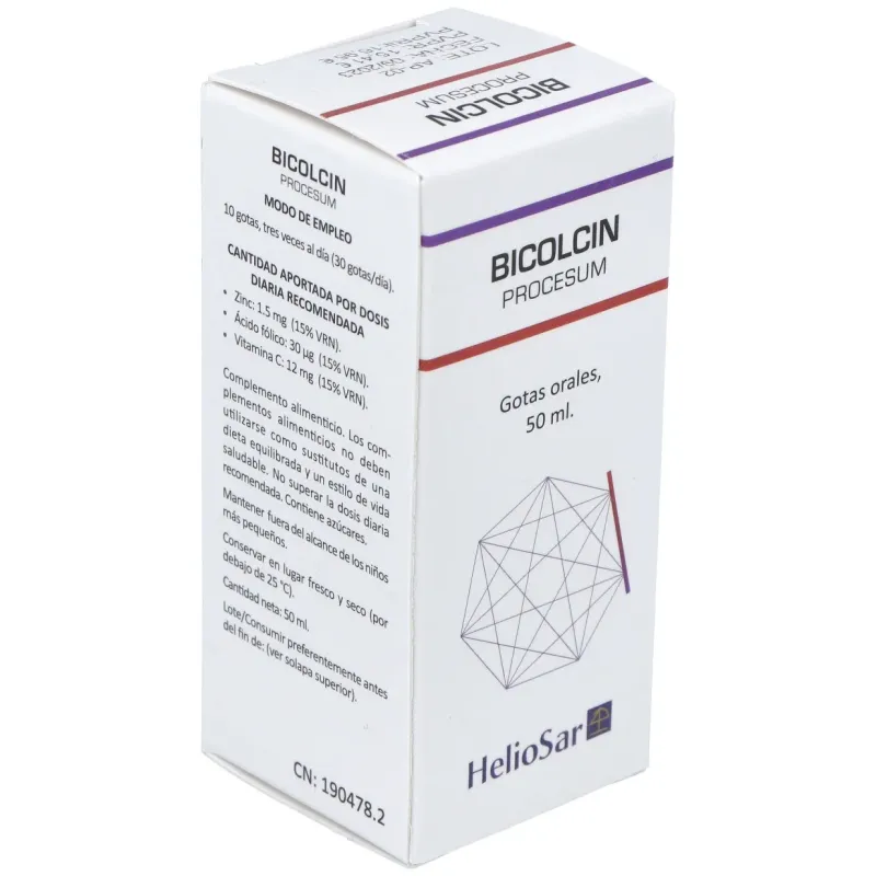 Bicolcin Procesum 50ml | Farmacia Barata Bicolcin Procesum 50ml | Farmacia Barata