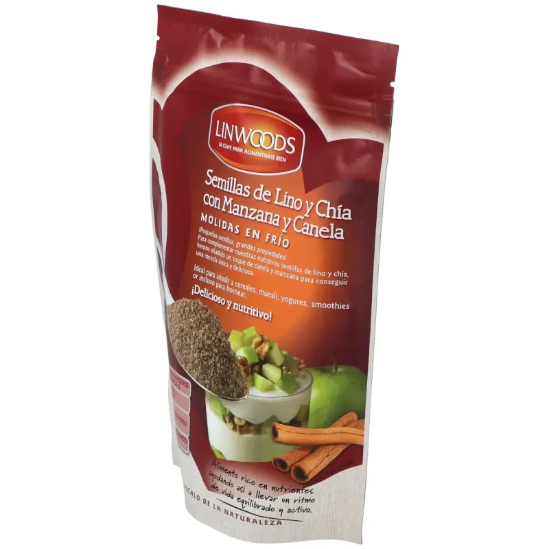 Linwoods Lino Chia Manzana Canela 200g | Farmacia Barata Linwoods Lino Chia Manzana Canela 200g | Farmacia Barata
