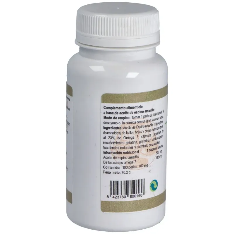 Ortocel Espino Amarillo 500mg 100 perlas | Farmacia Barata
