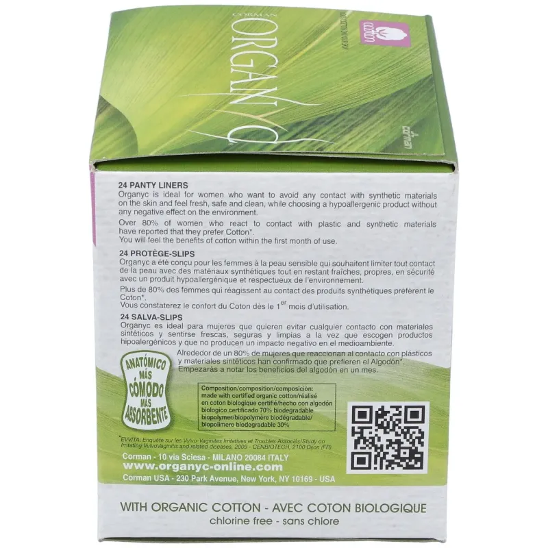 Organyc Salvaslips Bolsillo 24 un | Farmacia Barata Organyc Salvaslips Bolsillo 24 un | Farmacia Barata