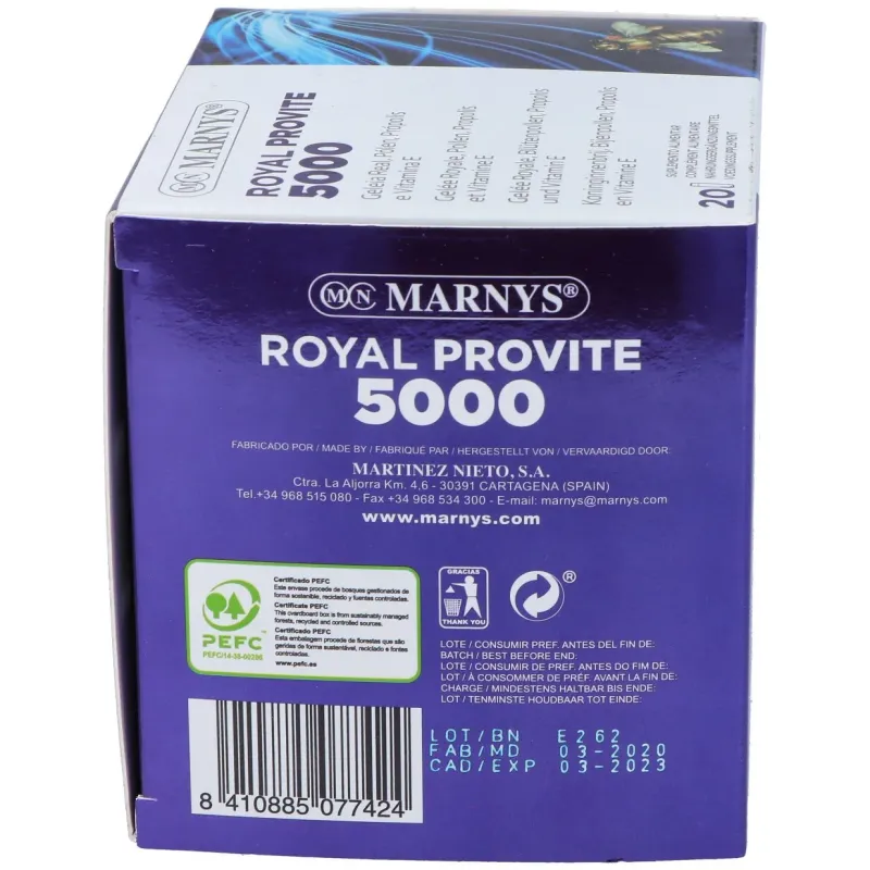 Marnys Royal Provite 5000 20 viales | Farmacia Barata Marnys Royal Provite 5000 20 viales | Farmacia Barata