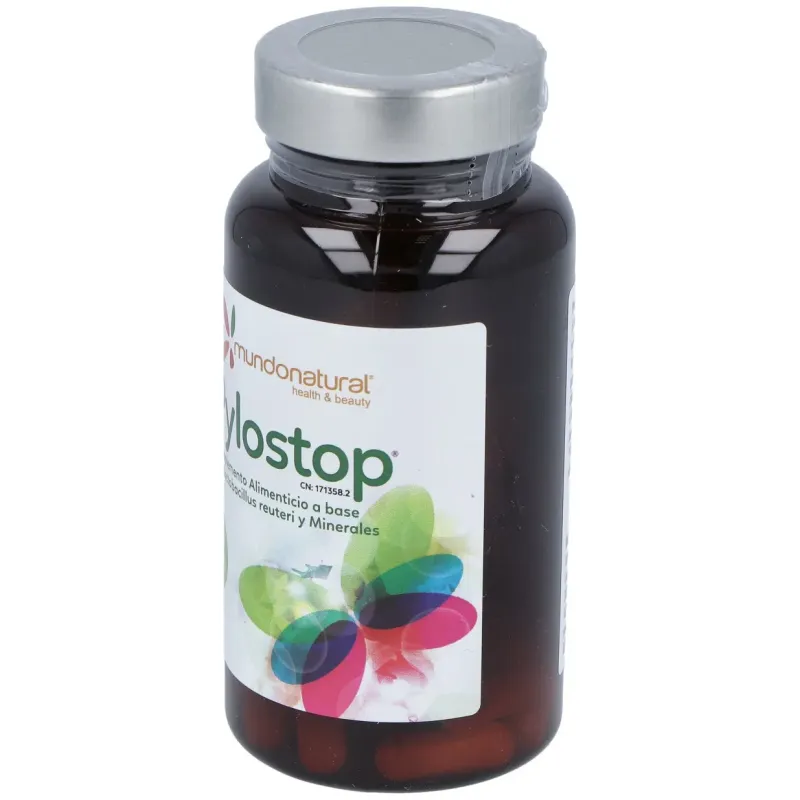 Pylostop 60cap MundoNatural | Farmacia Barata