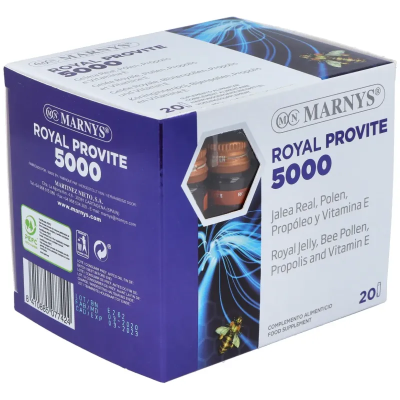 Marnys Royal Provite 5000 20 viales | Farmacia Barata Marnys Royal Provite 5000 20 viales | Farmacia Barata