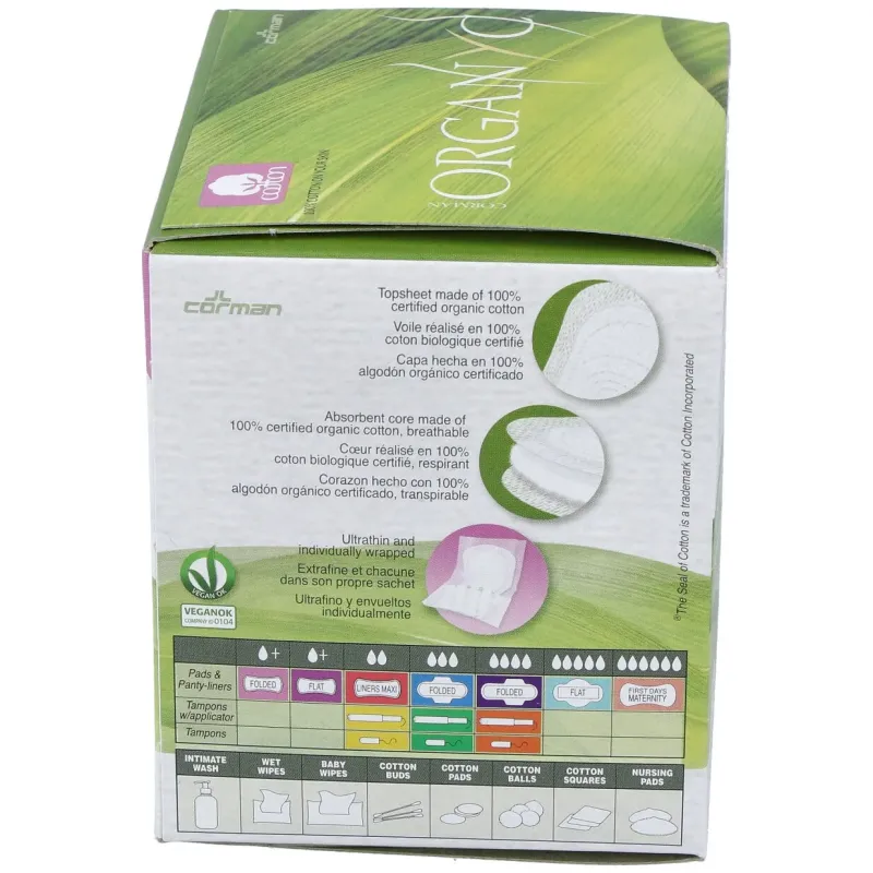 Organyc Salvaslips Bolsillo 24 un | Farmacia Barata Organyc Salvaslips Bolsillo 24 un | Farmacia Barata