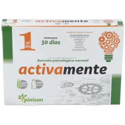 Pinisan Activa, 30 cápsulas.