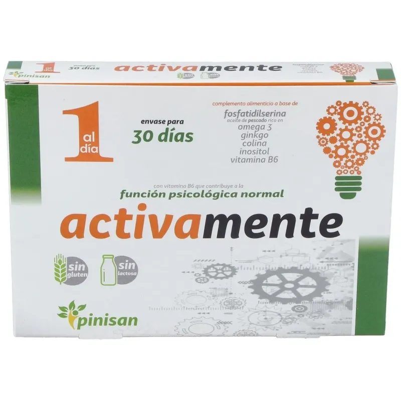 Pinisan Activa 30 cápsulas | Farmacia Barata