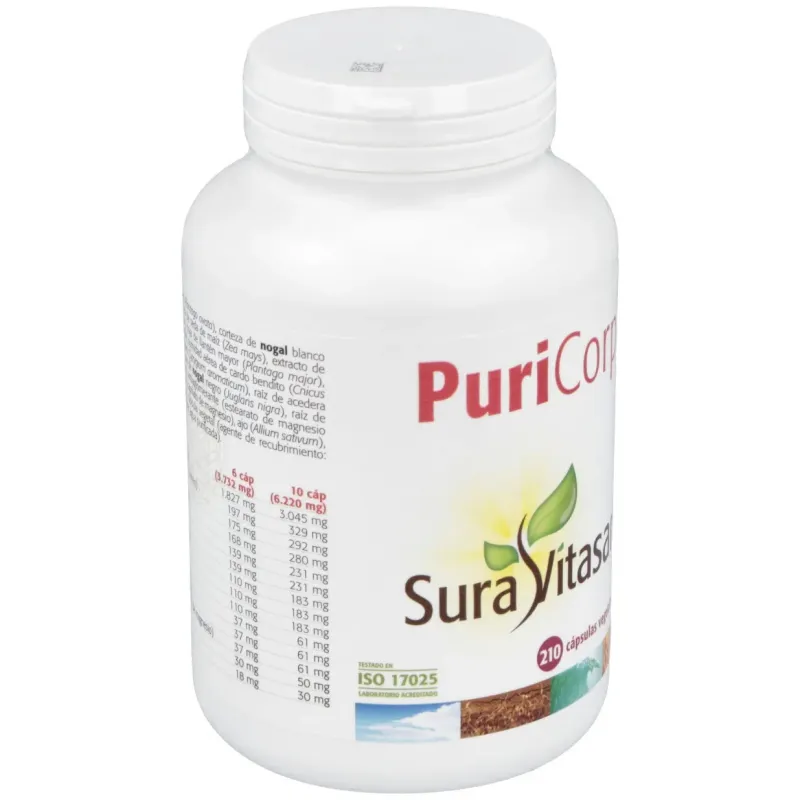 Puri-Corp 210cap Sura Vitasan | Farmacia Barata
