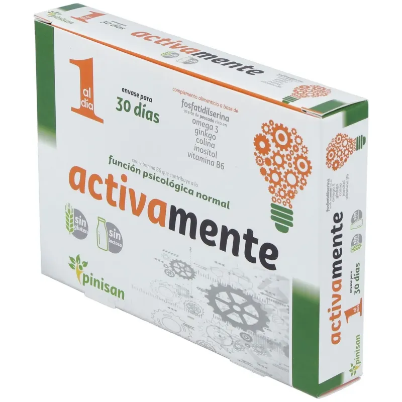Pinisan Activa 30 cápsulas | Farmacia Barata