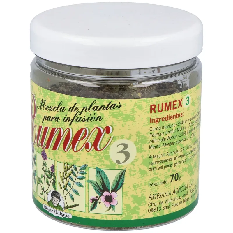 Rumex 3 Hepa | Farmacia Barata Rumex 3 Hepa | Farmacia Barata