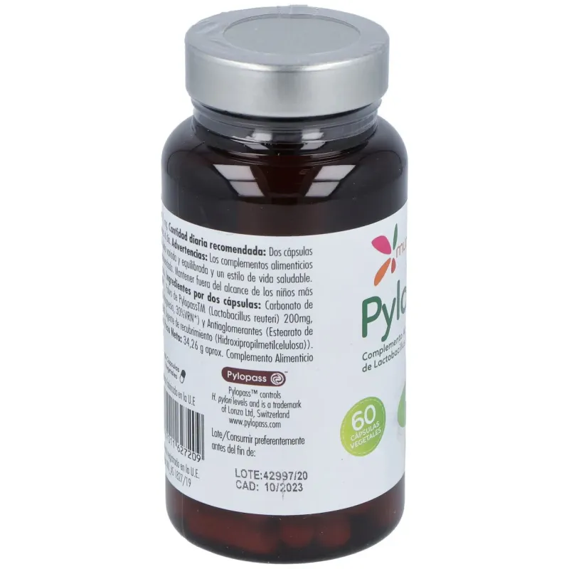 Pylostop 60cap MundoNatural | Farmacia Barata
