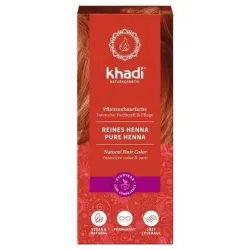 Khadi Henna Natural, 100g rojo.