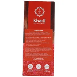 Khadi Henna Natural Rojo 100g | Farmacia Barata