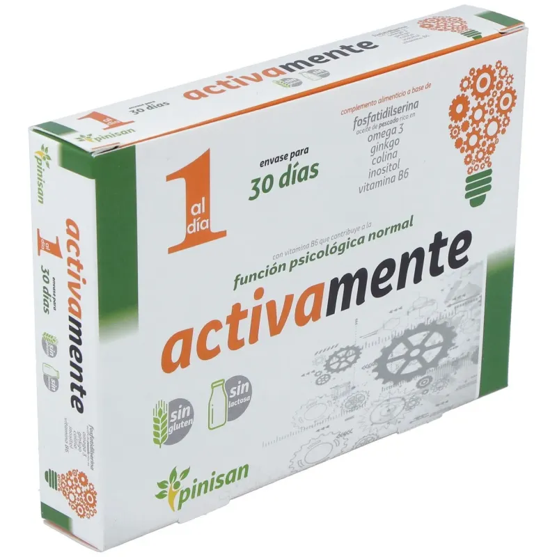 Pinisan Activa 30 cápsulas | Farmacia Barata