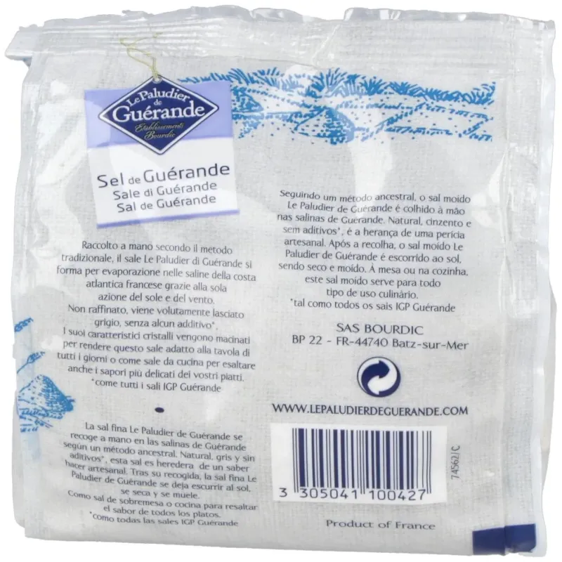 Sal Fina Gris Guerande 500g | Farmacia Barata Sal Fina Gris Guerande 500g | Farmacia Barata