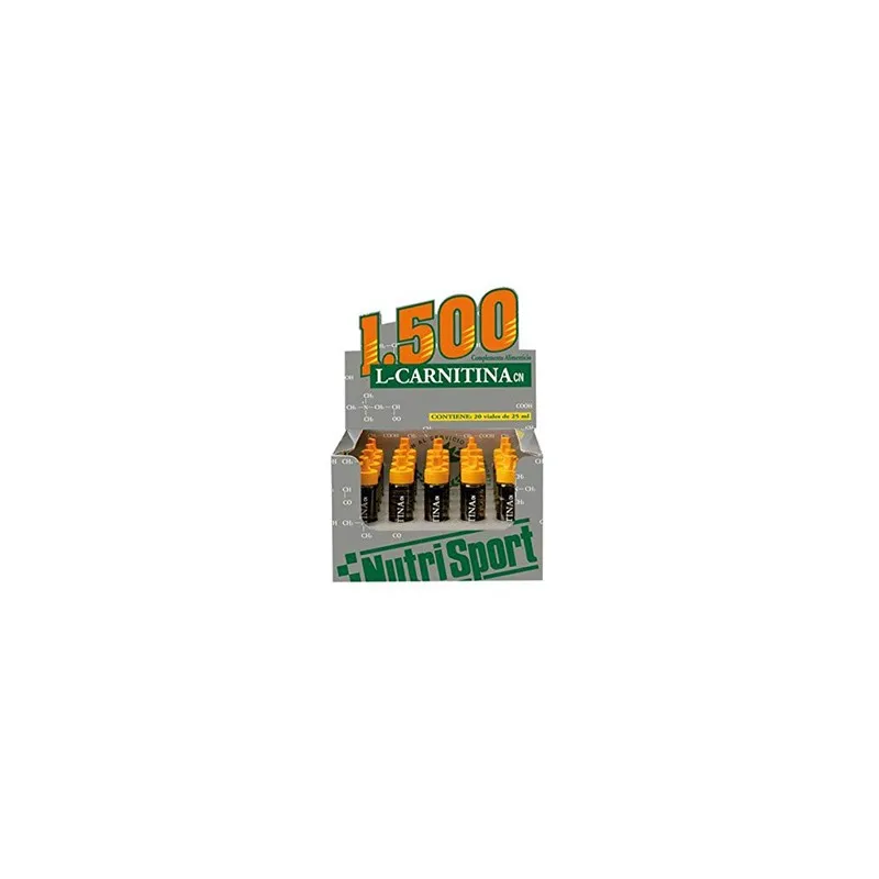 Nutri-Spo L-Carnitina 20 ampollas Naranja