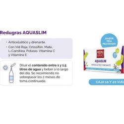 Redugras Aquaslim 20 viales | Farmacia Barata Redugras Aquaslim 20 viales | Farmacia Barata