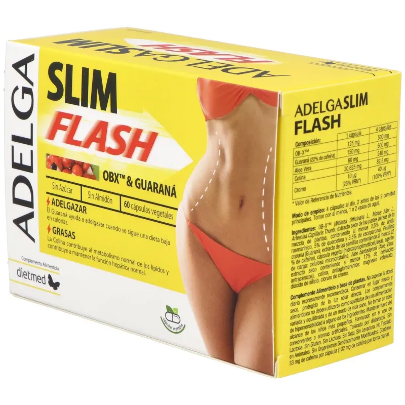Adelgaslim Flash 60 CAP DietMed | Farmacia Barata Adelgaslim Flash 60 CAP DietMed | Farmacia Barata