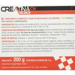 Nutri-Spo Creatina 20 sobres | Farmacia Barata