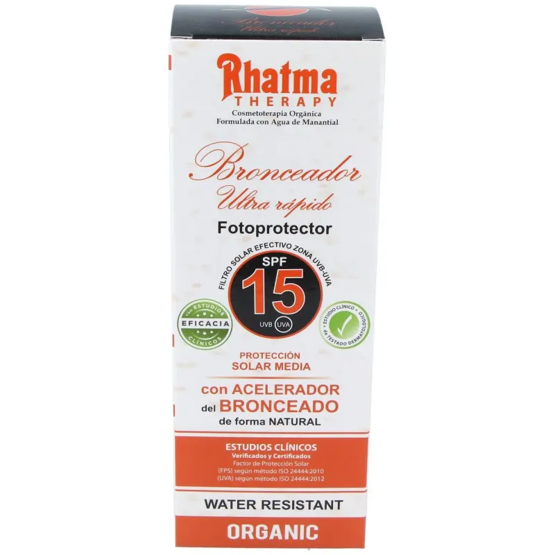 Rhatma Bronceador Ultra Rápido SPF15 200ml | Farmacia Barata Rhatma Bronceador Ultra Rápido SPF15 200ml | Farmacia Barata