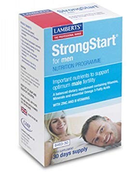 LAMBERTS StrongStart® for Men, 30 comprimidos+30 cápsulas.