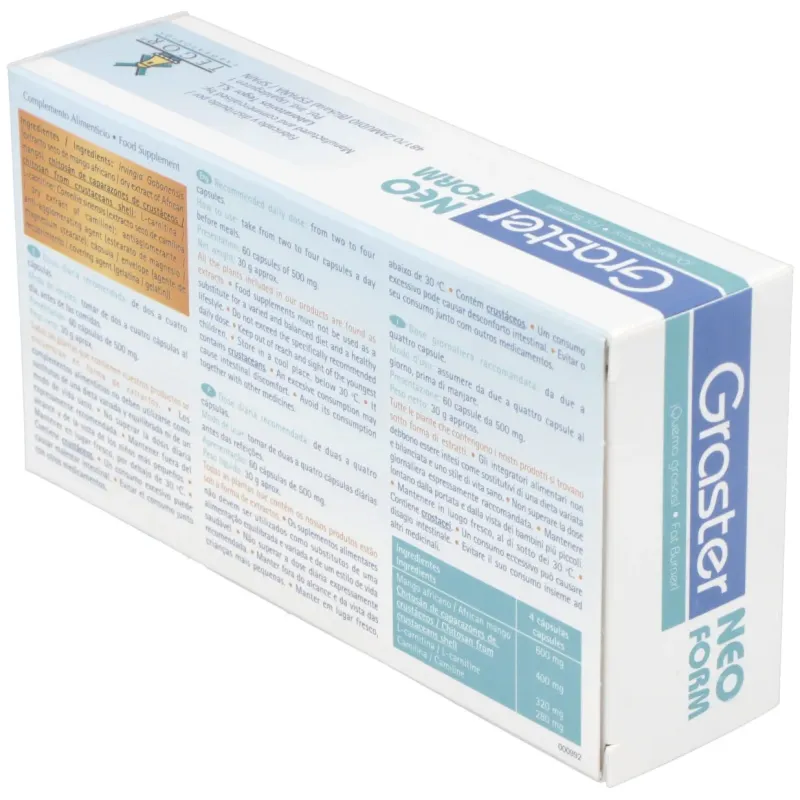 Tegor Graster Neoform 60 cápsulas | Farmacia Barata Tegor Graster Neoform 60 cápsulas | Farmacia Barata