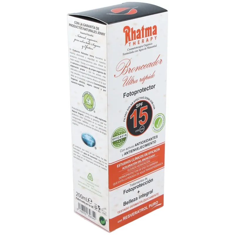 Rhatma Bronceador Ultra Rápido SPF15 200ml | Farmacia Barata Rhatma Bronceador Ultra Rápido SPF15 200ml | Farmacia Barata