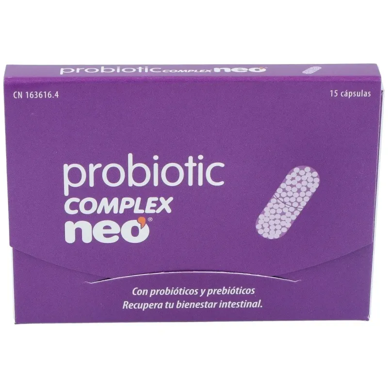 Neo Probiotic Complex 15 cápsulas | Farmacia Barata Neo Probiotic Complex 15 cápsulas | Farmacia Barata