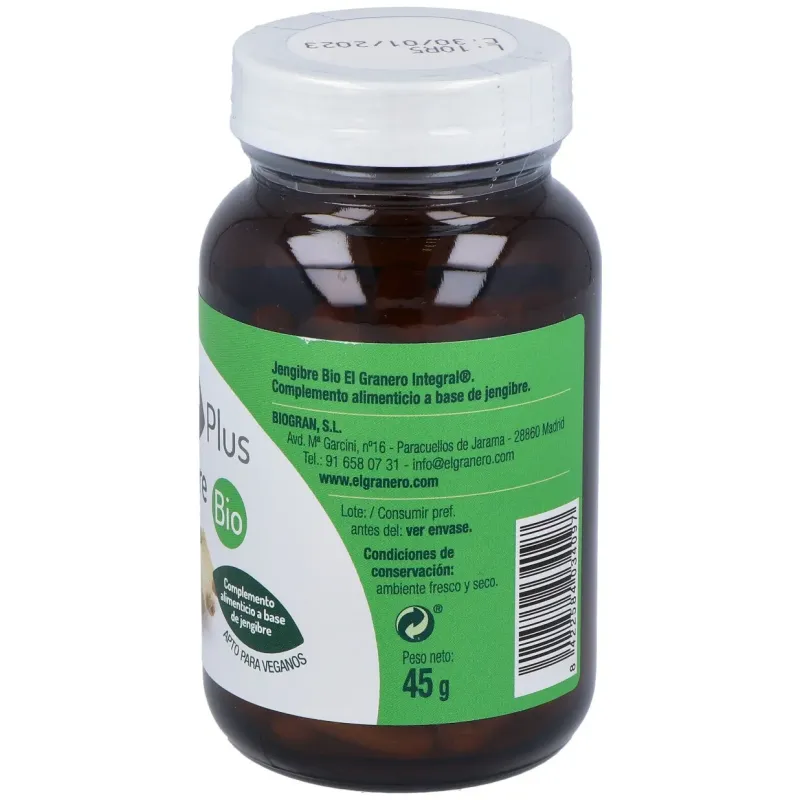 El Granero Jengibre Bio | Farmacia Barata