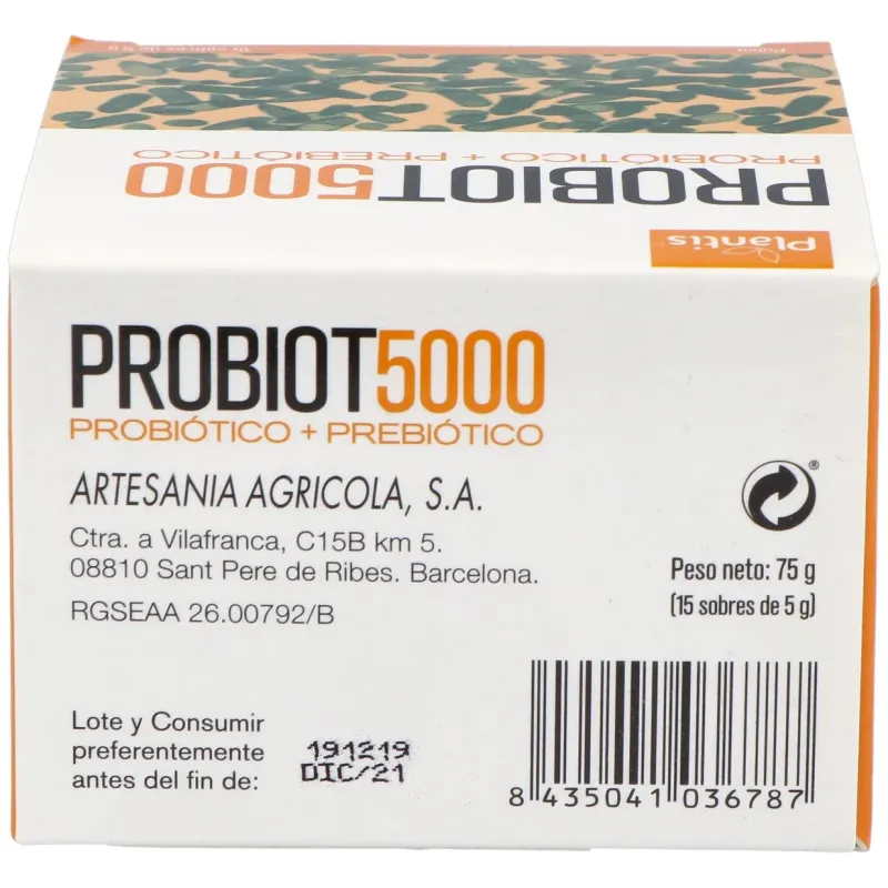 Probio 5.000 15 sobres ART. AGRICOLA | Farmacia Barata Probio 5.000 15 sobres ART. AGRICOLA | Farmacia Barata