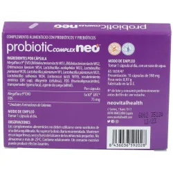 Neo Probiotic Complex 15 cápsulas | Farmacia Barata Neo Probiotic Complex 15 cápsulas | Farmacia Barata