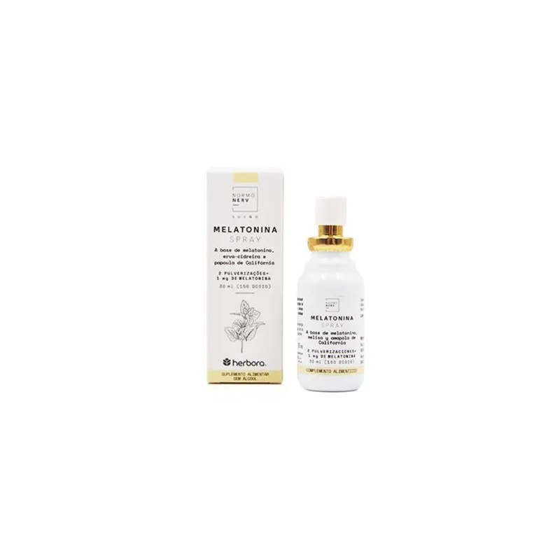 Melatonina Spray 30ml Herbora | Farmacia Barata Melatonina Spray 30ml Herbora | Farmacia Barata