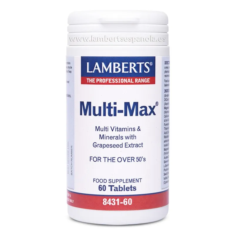LAMBERTS Multi-Max®, 60 comprimidos.