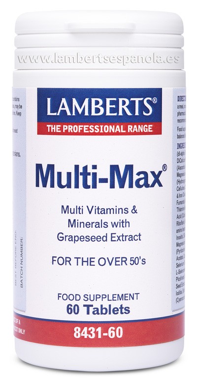 LAMBERTS Multi-Max®, 60 comprimidos.