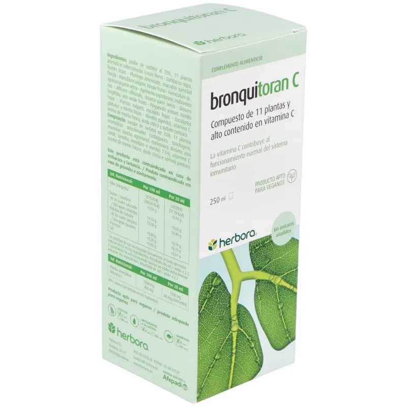 Bronquitoran-C 250ml Herbora | Farmacia Barata Bronquitoran-C 250ml Herbora | Farmacia Barata