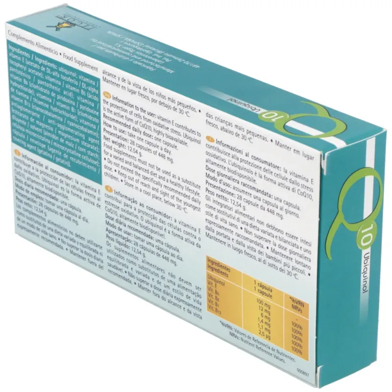 Tegor Coenzima Q10 Ubiquinol | Farmacia Barata Tegor Coenzima Q10 Ubiquinol | Farmacia Barata