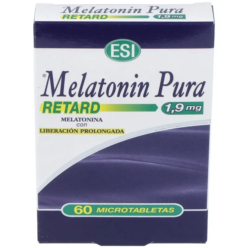 ESI Melatonina Retard 60 comp 1.9 mg | Farmacia Barata ESI Melatonina Retard 60 comp 1.9 mg | Farmacia Barata