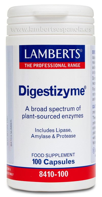 LAMBERTS Digestizyme®, 100 cápsulas.