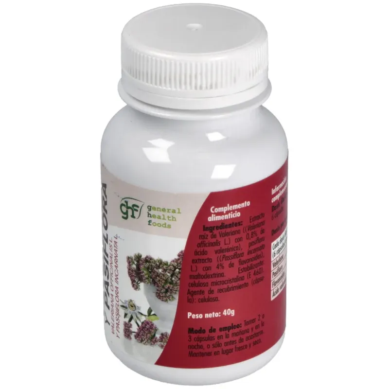 GHF Valeriana Pasiflora 90 comp | Farmacia Barata