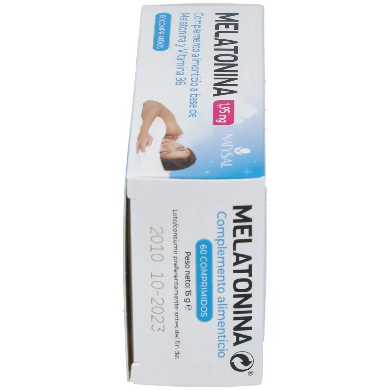 Natysal Melatonina 60 comp | Farmacia Barata Natysal Melatonina 60 comp | Farmacia Barata