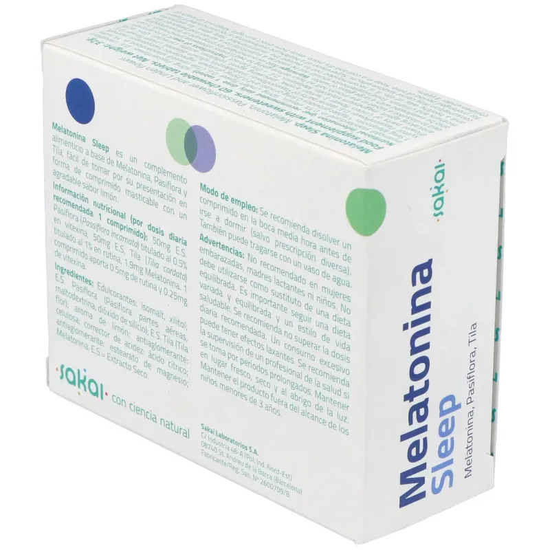 Sakai Melatonina Sleep | Farmacia Barata Sakai Melatonina Sleep | Farmacia Barata