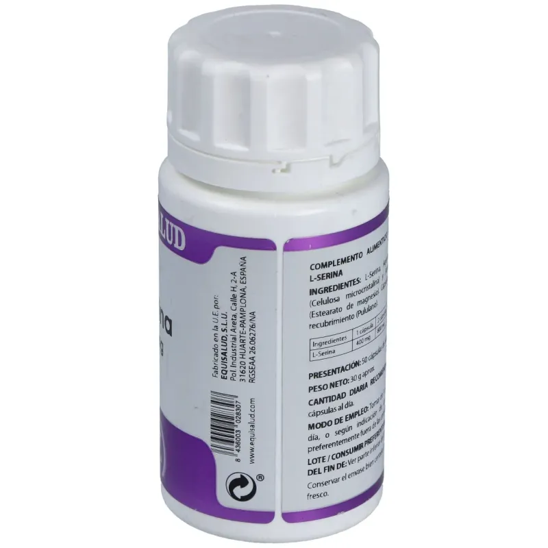 Holomega L-Serina 50 cápsulas | Farmacia Barata