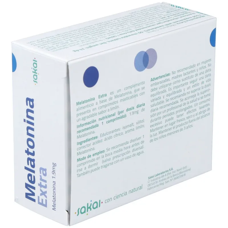 Melatonina Extra 60 comprimidos | Farmacia Barata Melatonina Extra 60 comprimidos | Farmacia Barata