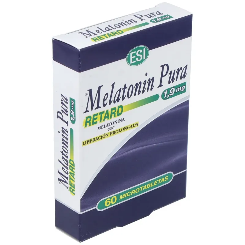 ESI Melatonina Retard 60 comp 1.9 mg | Farmacia Barata ESI Melatonina Retard 60 comp 1.9 mg | Farmacia Barata