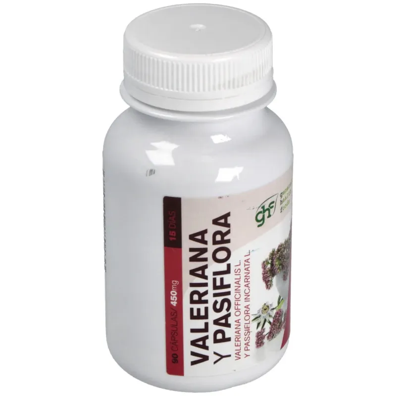 GHF Valeriana Pasiflora 90 comp | Farmacia Barata