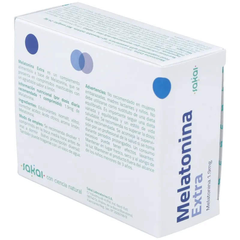 Melatonina Extra 60 comprimidos | Farmacia Barata Melatonina Extra 60 comprimidos | Farmacia Barata